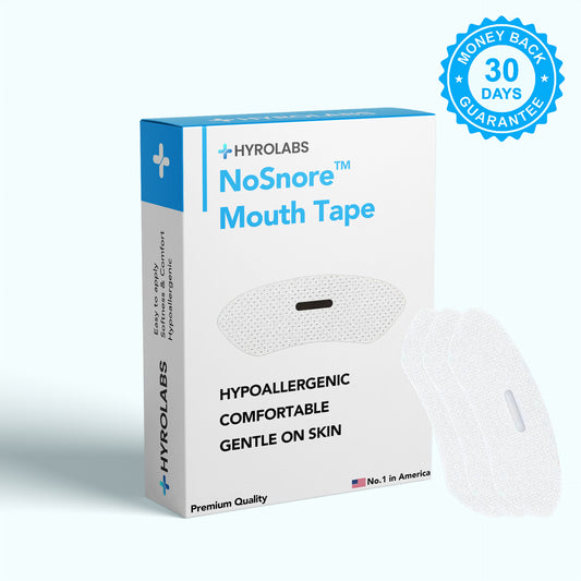 HyroLabs - NoSnore Mouth Tape™ for Quality Sleep